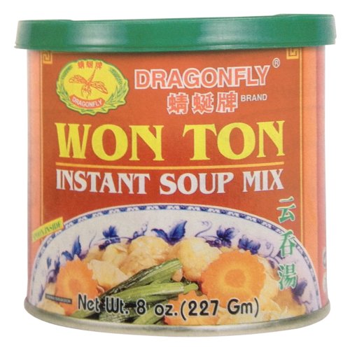 Dragonfly Won Ton Instant Soup Mix  8 Ounce