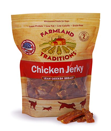 Farmland Traditions USA Made Chicken Jerky Dog Treats  3 Lb