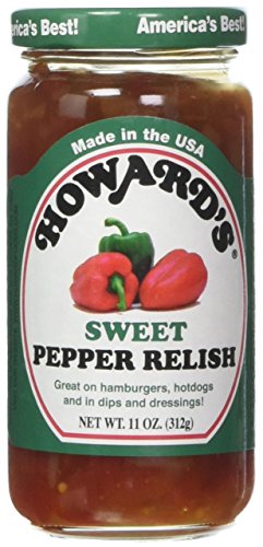 Howard's Sweet Pepper Relish 11 oz (Pack of 2)
