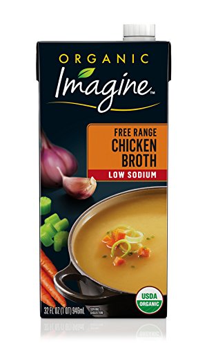 Imagine Organic Low-Sodium Free-Range Chicken Broth 32 oz