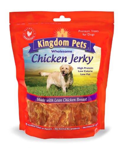 Kingdom Pets Premium Chicken Jerky Dog Treats 48 oz