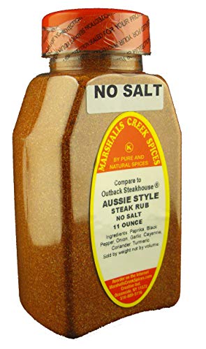 Marshalls Creek Spices Compare to Outback Steakhouse Seasoning  No Salt  12 Ounce