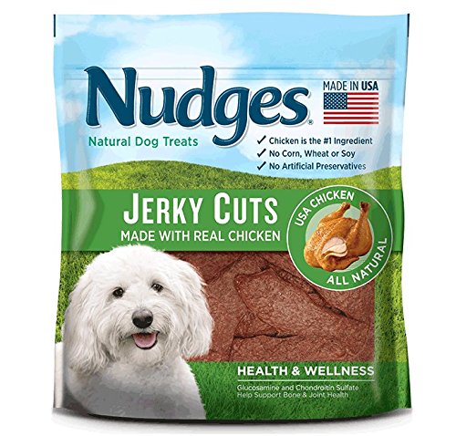 Nudges Health Wellness Chicken Jerky Dog Treats  18 oz