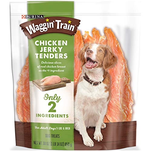 Purina Waggin' Train Chicken Jerky Tenders Dog Treats - 30 oz  Pouch 1 Purina Waggin' Train Chicken Jerky Tenders Dog Treats - 30 oz  Pouch