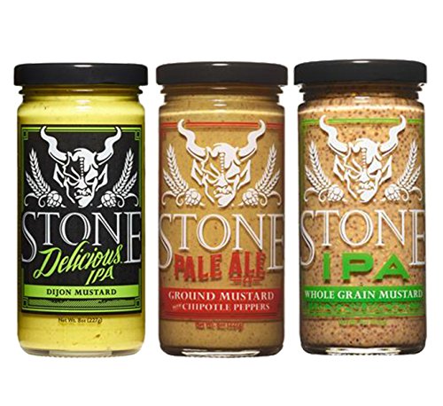 Stone Brewing Co  Mustard Box of 3