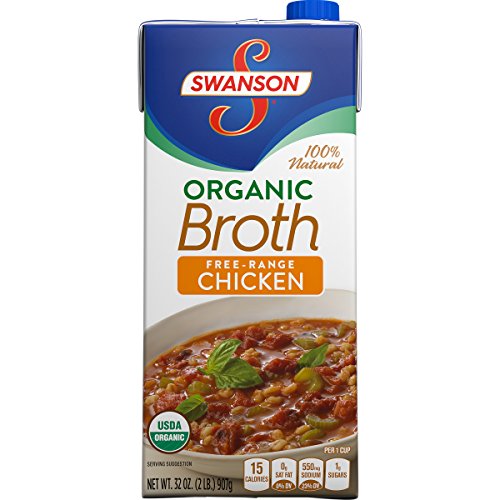Swanson Organic Free-Range Chicken Broth  32 oz