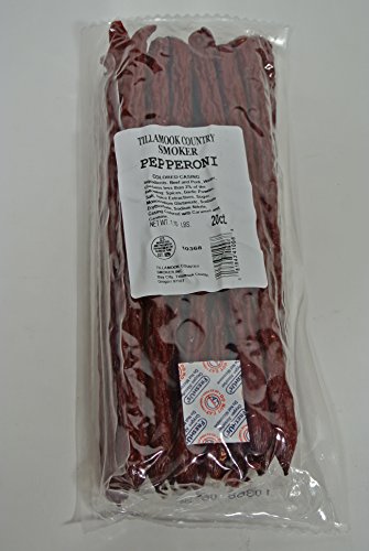 Tillamook Country Smoker Pepperoni Sticks 20 Count Bulk Refill 1lbs
