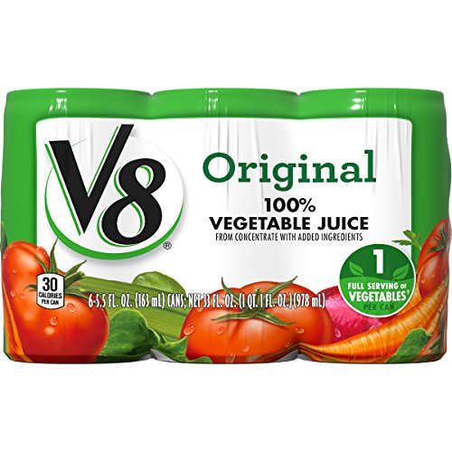V8 Original 100  Vegetable Juice  5 5 oz  Can  6 Count