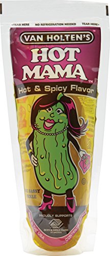 Van Holten's - Pickle-In-A-Pouch - Hot Mama  12 Pack