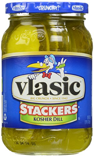 Vlasic Pickle Stackers  Kosher Dill  16 Ounce