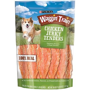 Waggin Train Chicken Jerky Dog Treats (Pack 1)